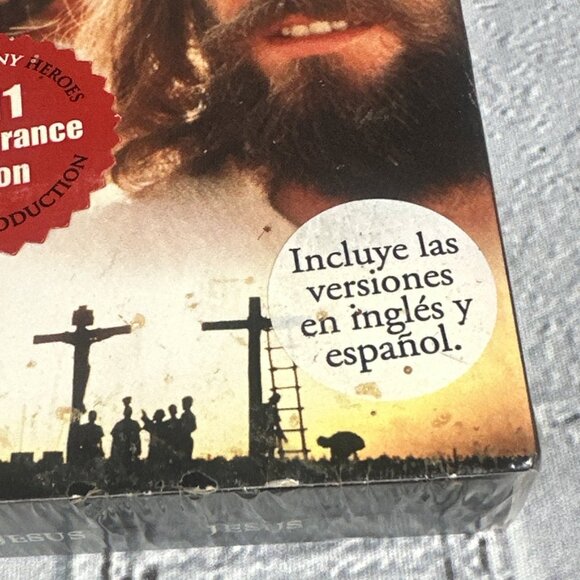 Jesus VHS Movie 9-11 Remembrance Edition Warner Brother FDNY Spanish & English - Picture 2 of 7